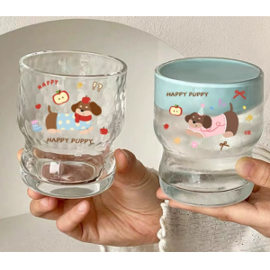 ins玻璃杯高级咖啡杯